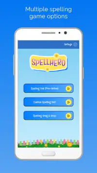 SpellHero : Spelling Test for kids Screen Shot 2
