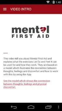 Mental First Aid Screen Shot 0