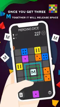 Classic Dice Merger- Ludo/Block/Merge/Color Puzzle Screen Shot 1