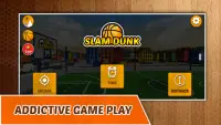 Slam Dunk - Basket Hoops Game Screen Shot 0
