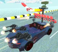 Fighting Car: Shooting Car: Death Race: Death Road Screen Shot 6