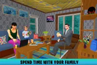 Virtual Step billionaire dad: Dad Simulator Games Screen Shot 0