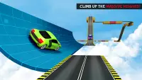 Ramp Car Stunts : impossible stunt car tracks 3d Screen Shot 11