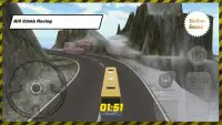 Bus Rocky Hill Climb Racing Screen Shot 1