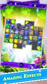 Jewels Plus Deluxe 2019 - Match 3 Puzzle King Screen Shot 4