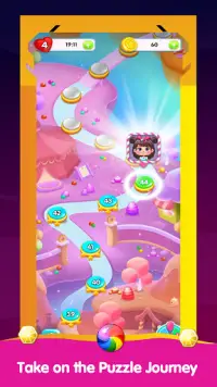 Color Clash - Gummy Candy Smash Match Puzzle Screen Shot 2
