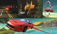Flying Car Flight Pilot Sim 3D Screen Shot 0
