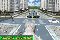 Monster Lizard Simulator: City Battle Screen Shot 11