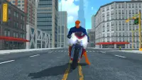 Super Hero Bike Mega Ramp Screen Shot 5