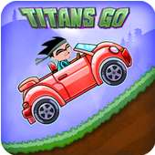 Titans Go Super car climb