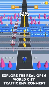 Traffic run - Traffic Rider Car Game Screen Shot 4