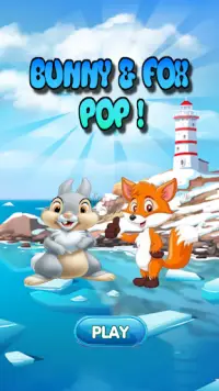 Bunny & Fox Pop 2020 : Bubble Shooter Screen Shot 0