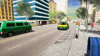 City Taxi Sim 2021: Crazy Cab Driver Game Screen Shot 3