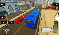 حديث 3D مدرب حافلة ركاب حافلة محاكاة القيادة Screen Shot 0
