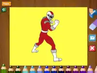 Paint Power Rangers Screen Shot 0