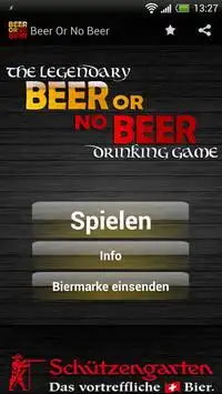 Beer or no Beer™ Drinking Game Screen Shot 0