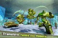 US Army Transport Game - Robot Transformation Tank Screen Shot 2