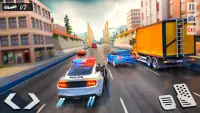 Raya Racing Police Car Chase: Cop Simulator Screen Shot 1