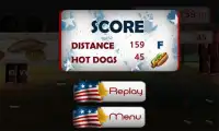 Captain Murica Hot-Dog Run Screen Shot 3