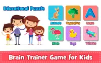 Brain Game for Kids Preschool Screen Shot 0