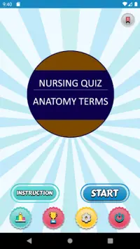 Nursing Exam Quiz- Medical & Nursing Terms-ANATOMY Screen Shot 0