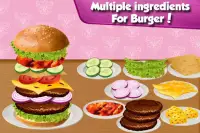 Burger Fever Game - Fast Food Cooking🍔🥂 Screen Shot 5