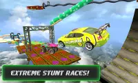 Impossible Car Stunts Racing : Crazy Car Stunts 3D Screen Shot 0