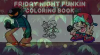 Friday Night Funkin Coloring 😋 Screen Shot 0