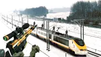 Поезд снайпер Shoot война 3D: Поезд Игры 2020 Screen Shot 1