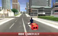Moderne City Quad Bike Lieferung Screen Shot 4