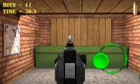 Pistola atirando no alvo. Simulador de armas. Screen Shot 10