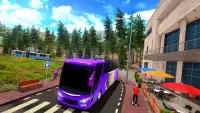 City Coach Driving: Bus Games Screen Shot 6