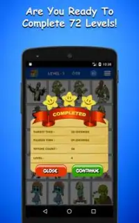 Zombies Memo Game Screen Shot 3