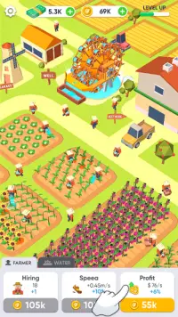 Farming Tycoon 3D - Idle Game Screen Shot 2