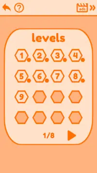 Hexagon maze - memory game Screen Shot 1