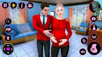 Pregnant Mom Simulator Game Screen Shot 4