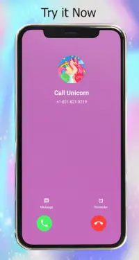 Call Princes Rainbow Unicorn Pony Girl Screen Shot 0