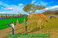 Coach Bus Sim: Zoo Driver Screen Shot 6