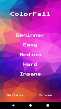 ColorFall - The New Arcade Game Screen Shot 0