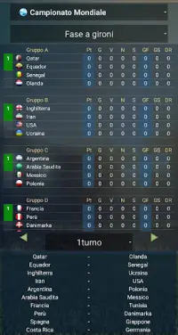 Cyberfoot Calcio Manager Screen Shot 3