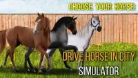 Drive Horse In City Simulator Screen Shot 2