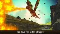 Último dragón de vuelo 3D Sim Screen Shot 1