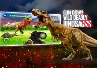 دينو هنتنغ : ألعاب الديناصورات Screen Shot 19