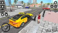 مجنون سيارة اجره القيادة محاكاة ألعاب 2021 Screen Shot 2
