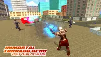 Robot Tornado Crime Simulator-Immortal Flying Hero Screen Shot 2