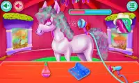 beauty unicorn salon game Screen Shot 3