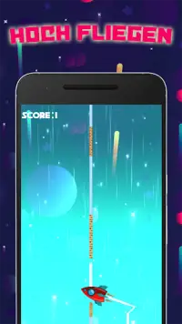 Rocket-Spiele Kostenlose: Zeilenumbruch Screen Shot 2