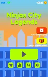 Ninjas City Legends Screen Shot 0