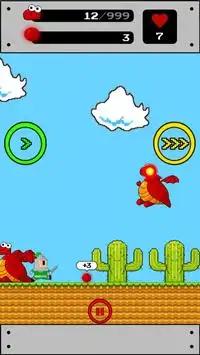 Pea Hero: Dragon Land Screen Shot 1