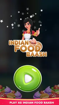 Indian Food Baash : Best Funny Match 3 Puzzle Game Screen Shot 0
